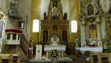 Lauksodžio Šv. Aloyzo bažnyčia 1710 m.